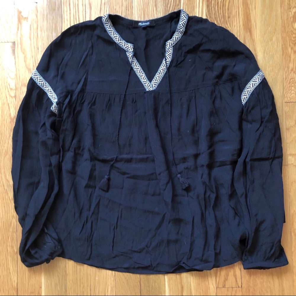 Madewell Long Sleeve Blouse